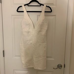 Lulus white bodycon dress